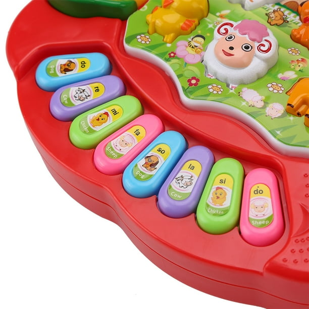 Juguete musical para bebé, Piano educativo musical para bebé, juguete  musical con sonido animal, juguete de piano para niños diseñado a medida |  Walmart en línea