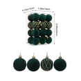 thumbnail image 2 of YingYouFu Christmas Ball Ornaments Set, 24PC Shatterproof Christmas Tree Decorations Ball Ornaments , Elegant Hanging Ornaments for Xmas Trees Party Holiday Decor Gift, 2 of 7