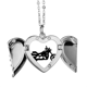 thumbnail image 1 of Mecanico de moto negro patrón Alas de ángel collar colgante regalo de moda Unbranded M, 1 of 3