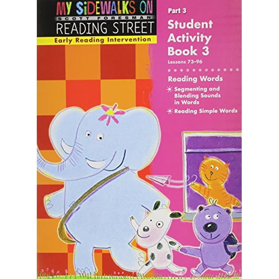 Pre-Owned Early Reading Intervention Student Activity Book Grade K Part 3 (Paperback) 0328260525 9780328260522