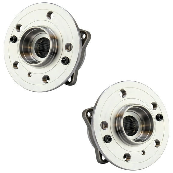 TRQ Front Wheel Bearing & Hub Assembly Pair Set LH & RH Sides for Mercedes Benz BHA65669 Fits select: 2016-2019 MERCEDES-BENZ GLE, 2017-2019 MERCEDES-BENZ GLS