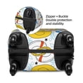 thumbnail image 4 of Xecao Ducks and Anchors print Elastic Luggage Cover, with double-sided print , is perfect for travel, business, and daily use, 4 of 9