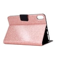 thumbnail image 5 of Dteck for iPad 10th Gen 10.9" 2022 Case, Glitter Sparkly Folio Folding Stand Smart Auto Wake/Sleep Faux Leather Protective Case with Pen Holder,Rosegold, 5 of 9