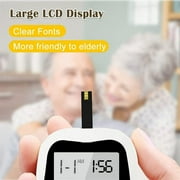 Blood Glucose Monitor Kit, Blood Glucose Meter Glucometer Kit ,50 Glucometer Strips, 50 Lancets, Lancing Device, Carrying Case