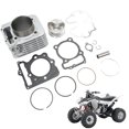 thumbnail image 4 of Cylinder Piston Kit, 440cc Big Bore High Strength Rustproof Impact Resistance 14pcs 90601 KA5  For ATV, 4 of 8