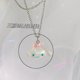 thumbnail image 1 of Collar Kawaii Sanrio Hello Kitty Kuromi Melody, cadena de clavícula dulce Y2k, accesorios colgantes ajustables, regalo de juguete para niñas, 1 of 4