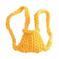 thumbnail image 2 of Mochila para mujer, mochila informal tejida gruesa de lana islandesa para niñas (amarillo) Ndcxsfigh Para Estrenar, 2 of 6