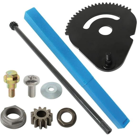 ALL-CARB 938-05078 738-05078 617-04094 Steering Rod Shaft/941-0656A Gear Bush/948-0389 Steering Rod Cap-Screw Replacement for MTD Cub Cadet Troy-Bilt Craftsman Replace 738P07154,with Bushing