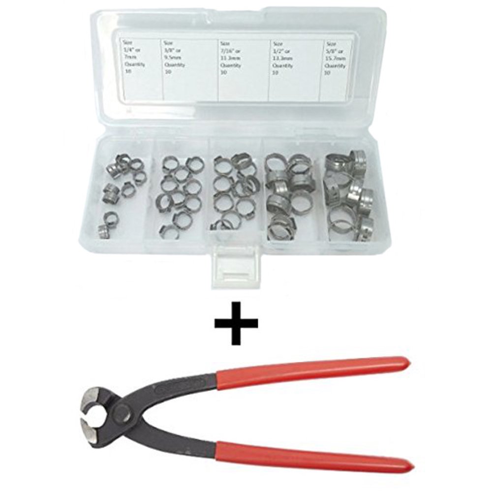 Oetiker Clamp Assortment Case, Oetiker Stepless® Ear Clamps, Single Ear