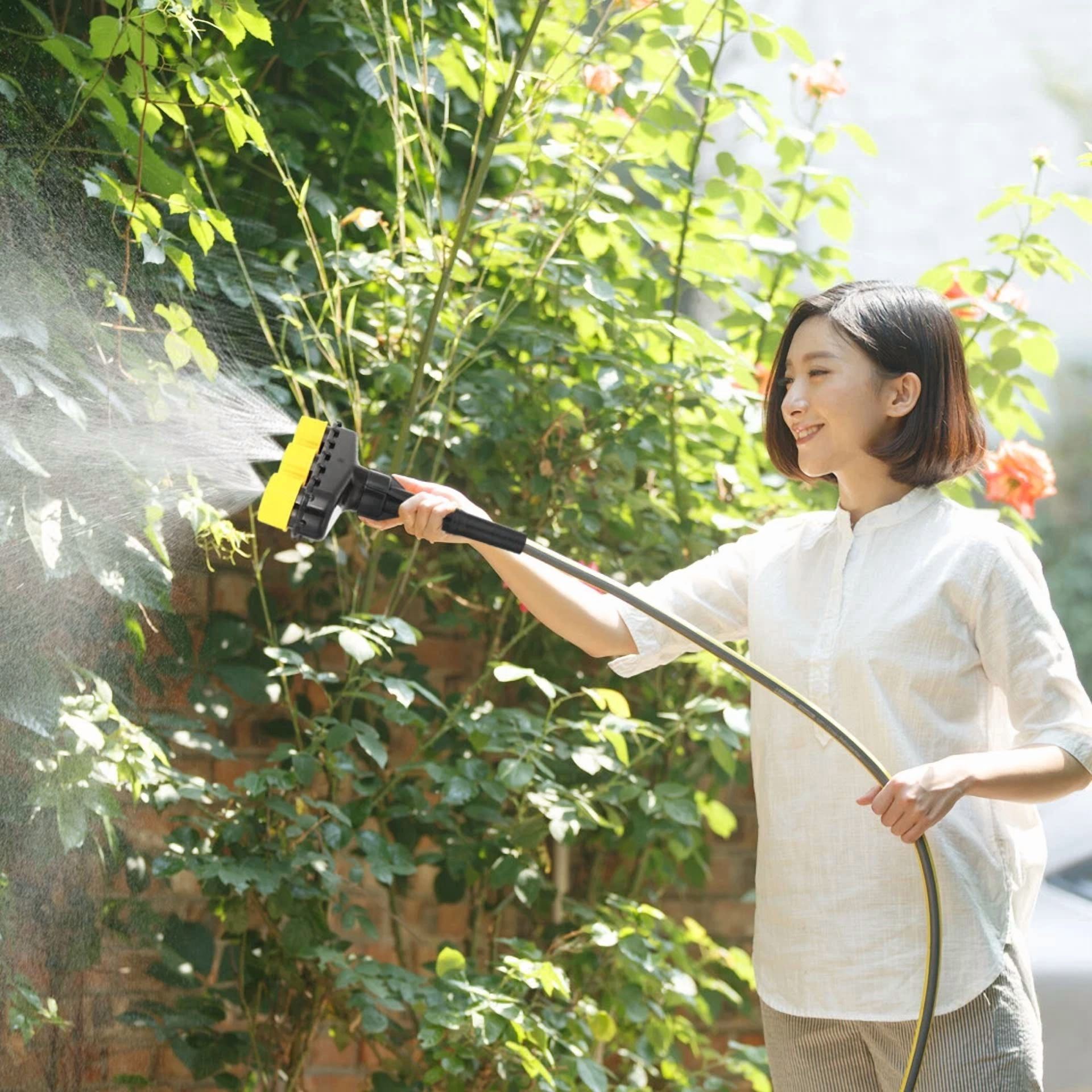 PURELY- Garden Hose Nozzle Sprayer 3 Heads Adjustable Nozzle Irrigation System
