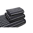 thumbnail image 2 of Hometrends Fashion Bath Towel, Black, 1 Piece, 2 of 5