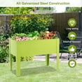 thumbnail image 6 of Topbuy Outdoor Elevated Garden Plant Stand Raised Garden Bed with Legs for Indoor and Outdoor Use 25" x13" x 18.0", 6 of 9