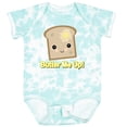 thumbnail image 3 of Inktastic Butter Me Up Toast Boys or Girls Baby Bodysuit, 3 of 5