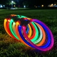 thumbnail image 5 of Goowood Glow Dog Collar Flashing Light Up Dog Collar USB Rechargeable LED Plastic Adjustable Night Safety for Small Medium Large Dogs Collar, 5 of 7