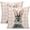 Rabbit 2, variant on Valentines Day Pillow Covers 16x16 Set of 2, Valentines Decor Linen Pillowcase Pink Love Heart Valentines Throw Pillows Anniversary Mother''s Day Decorative Outdoor Cushion Case for Sofa Couch