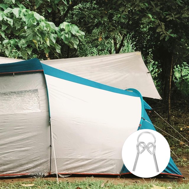 unbranded 4Ud Estacas Ligeras Y Resistentes Para Asegurar Carpas Y En Exteriores Color