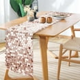 thumbnail image 4 of QZS Dining Table Centerpiece Decorations,Silver Sequin Table Runners Bulk Glitter Sequin Runners for Party Decorations,11.8"x9Ft,Rose Gold, 4 of 7