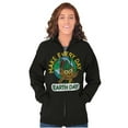 thumbnail image 4 of Woodsy Owl Make Everyday Earth Day Zip Up Hoodie Men's Women's Brisco Brands S, 4 of 6