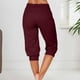 thumbnail image 5 of WILLBEST Pantalones Casuales de Cintura Alta con Cordón y Bolsillos para Mujer: Ideales para Uso Diario. Diseño Elegante para Primavera y Verano. Conjuntos Cómodos y Relajados. Mediana, 5 of 5