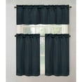 thumbnail image 5 of Anchorage Blackout Kitchen Curtain Charcoal, 5 of 5