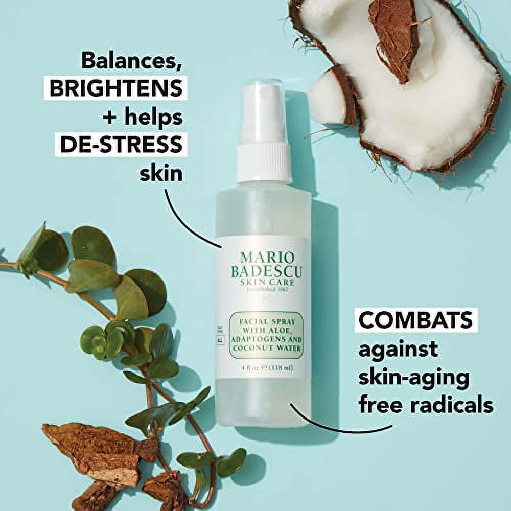 Mario Badescu Aloe Adaptogens and Coconut Water Facial Spray, 8 fl oz