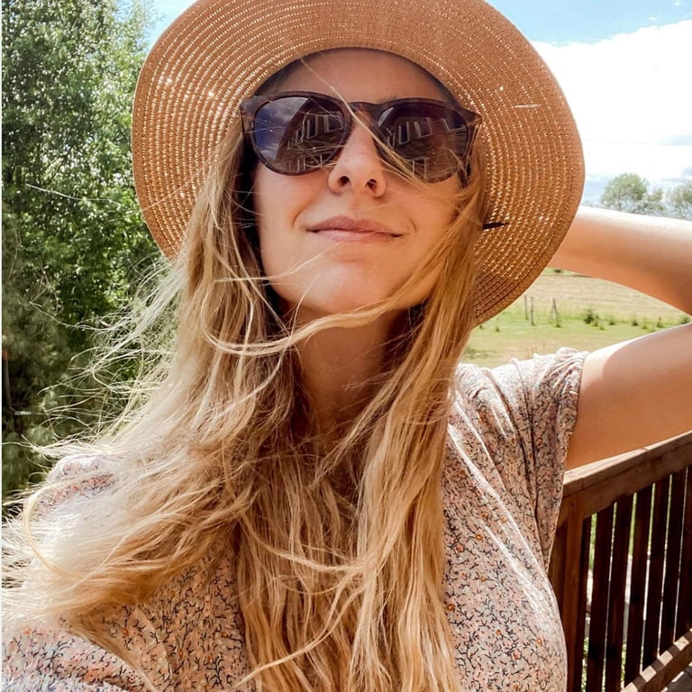 QiShi Vintage Round Sunglasses, Leopard Print photo 8