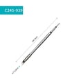 thumbnail image 4 of C245 Soldering Iron Tip For Jbc Soldering Station For Electronic Projects Repair Soldering Tools Replacement Parts Silver Color C245-939 Smile Home, 4 of 6