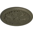 thumbnail image 3 of Ekena Millwork 16 7/8"OD x 1 1/2"P Swindon Ceiling Medallion (Fits Canopies up to 2 7/8"), Hand-Painted Witch Hazel, 3 of 6