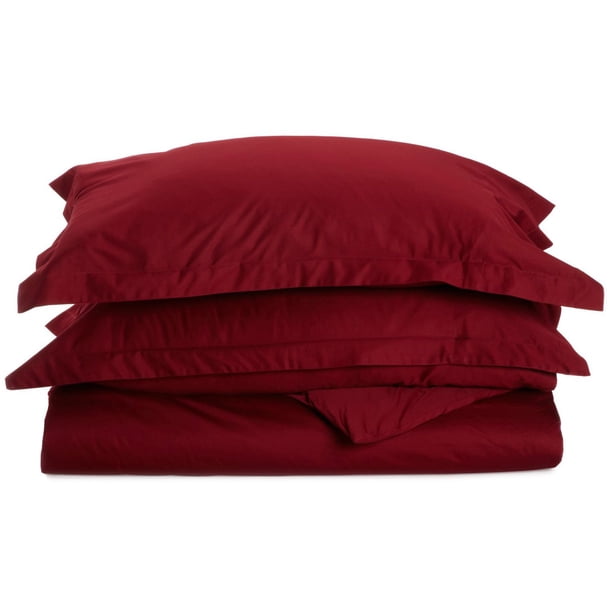 530Thread Count 100 Egyptian Cotton Bedding Duvet Cover and Pillow Sham Set, 3Piece Duvet