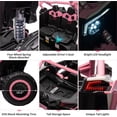 thumbnail image 3 of EastVita 2 Seats Ride on 200W Motors UTV,with Remote Control 23" Seats Width Electric Vehicle, EVA Wheels,Music,Head+Tail Light, 3 of 6