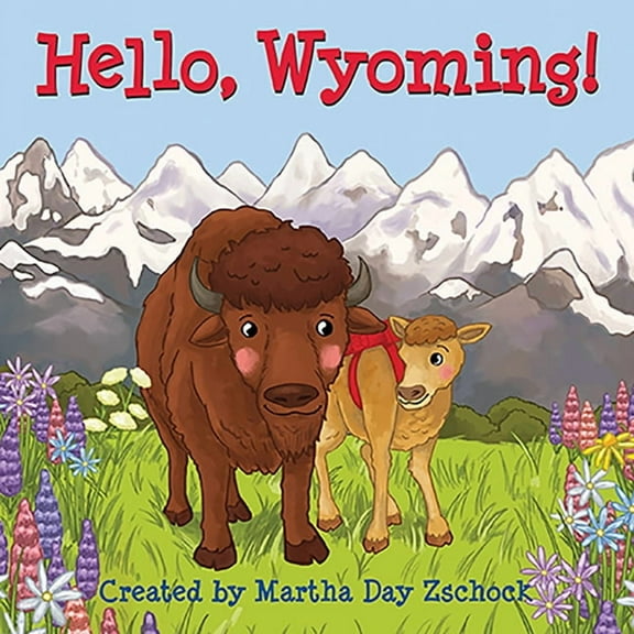 Hello Hello, Wyoming!, (Board Book)