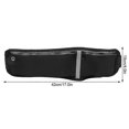thumbnail image 3 of Riñonera ultradelgada unisex, impermeable, tipo bandolera, portátil, para teléfono, con orificio para auriculares, para actividades al aire libre negro, 3 of 5