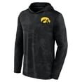 thumbnail image 2 of Men's Fanatics  Black Iowa Hawkeyes Camo Hoodie Long Sleeve T-Shirt, 2 of 3