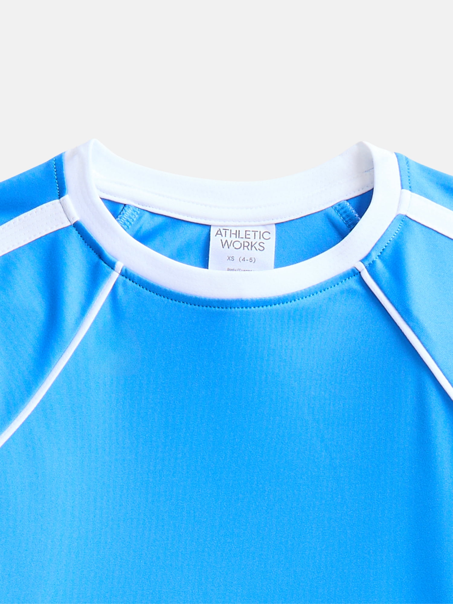 Athletic Works Girls Active Soccer Tee with Short Sleeves, Sizes 4-18
