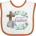 thumbnail image 3 of Inktastic It's My 1st Easter with Cross and Flowers Boys or Girls Baby Bib, 3 of 4