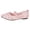 Pink, variant on CAIXAI Women Walking Shoes Orthopedic Dress Shoes for Women Lightweight Mesh Knitted Womens Sneakers Size 8 Non- Sole Arch Support Mary Jane Flats Women Hands Free Pull-On Shoes