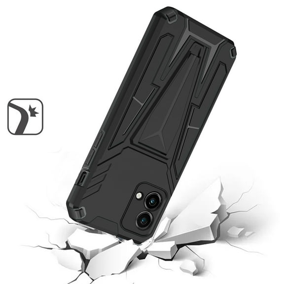 For Motorola Moto G Stylus 5G 2023 Heavy Duty Protection Hybrid Built-in Kickstand Shockproof Military Grade Cover ,Xpm Phone Case [ Black ]