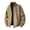 04# Khaki, variant on IhhxPro Men's Vintage-Inspired Leather Look Bomber Jacket with Pockets Fit Zip-Up Retro Classic Motorcycle Outerwear Casual Slim M-4XL