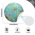 thumbnail image 4 of joogoo Fish Ocean View Pattern Round Plate Mats for Dining Table Placemat 1 Piece Holiday Decoration, 4 of 7