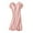 P, variant on Women Nightgown Casual Pajama Dress Short Sleeve Nightshirt M-XXL Mid-long Lightweight Sleepwear with Chest Pad without Rims