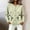 Light green, variant on Womens 3D Floral Embroidered Cardigan Crew Neck Button Down Raglan Long Sleeve Chunky Knit Loose Sweater Jacket with Pockets Cute Casual Fall Winter Outerwear, Pink,L