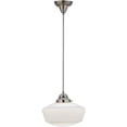 thumbnail image 7 of Meyda 144421 12 in. Revival Schoolhouse with Traditional Globe Pendant, White - Deco Contemporary, 7 of 7