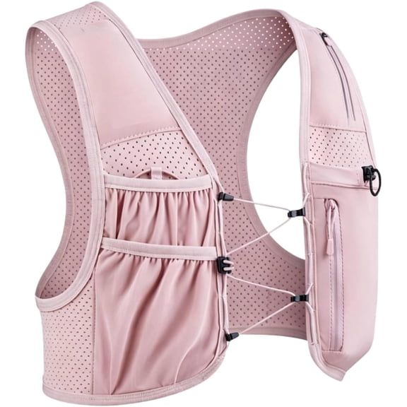 Sleeveless Running Vest Versatile Runner Vest with Chest Straps No-Movement for Hiking, Outdoor Training