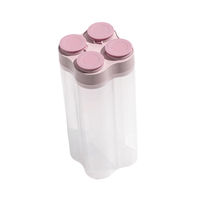 de almacenamiento Contenedor de almacenamiento de cereales Cajas de botellas de almacenamiento Organización de despensa Almacenamiento de arroz rosado SM SunniMix Contenedor de almacenamiento de cereales