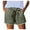 Green, variant on Women Ripped Jeans Short Summer Jeans High Waist Slim Hole Denim Shorts