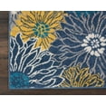 thumbnail image 5 of Nourison Passion Floral Blue 2'2" x 7'6" Area Rug, (2x8), 5 of 6
