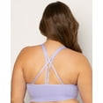 thumbnail image 7 of Smooth Seamless Comfort Wireless Longline Bra - Lavender Mist, 7 of 7