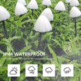 thumbnail image 3 of serony LED Light Waterproof Solar Energy Design Mushroom String Lamp Intelligent Photosensitivity Decorative Lantern No Cable Required No.3, 3 of 8