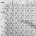 thumbnail image 2 of oneOone Georgette Viscose Gray Fabric Asian Block Sewing Craft Projects Fabric Prints By Yard 42 Inch Wide, 2 of 4