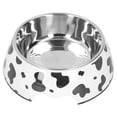 thumbnail image 2 of Dog Feeding Bowl, Non-slip Base Easy To Clean Resistant To Bite Pet Bowl  For Dog For Home L Cow Texture, 2 of 8